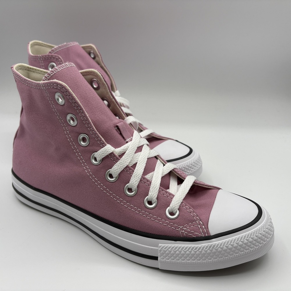 Converse Chuck Taylor All Star Shoes Womens 9 Mens Size 7 High Top Pink Rose NEW - Picture 2 of 9
